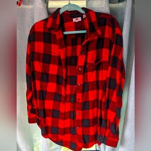 Red Flannel Lumberjack Shirt